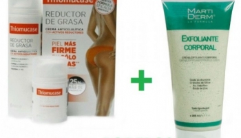 Mes Dedicado a Combatir la Celulitis:  THIOMUCASE y MARTIDERM EXFOLIANTE